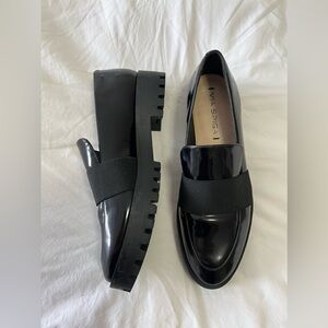 Via Spiga | Women’s SZ 8 | Galo Black Patent Leather Slip-On Loafer Stylish